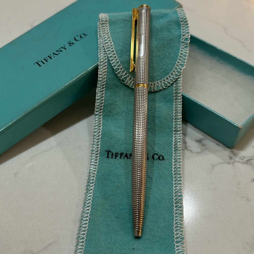 Tiffany vintage silver pen